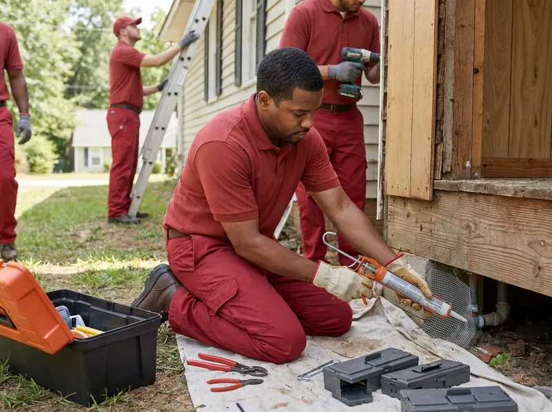 Rodent Trapping and Structural Exclusion in Rex, GA