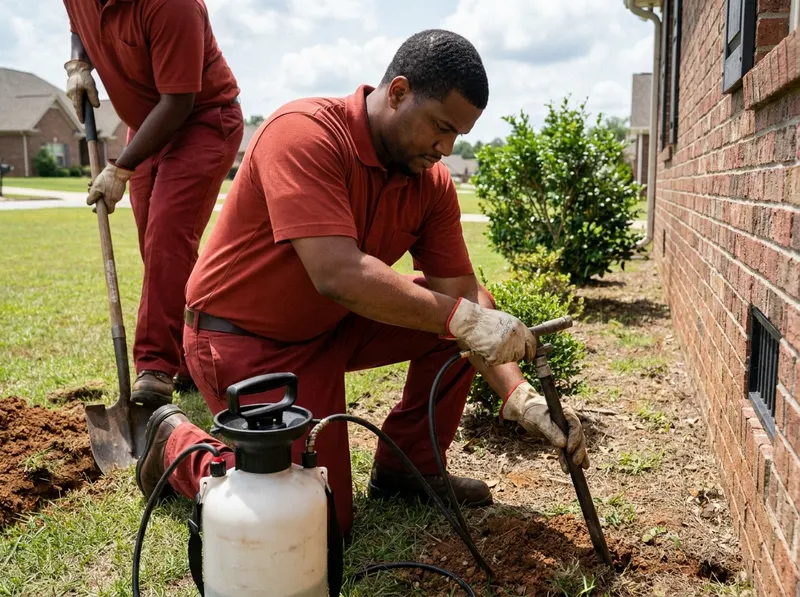 Subterranean Termite Treatment in Rex, GA